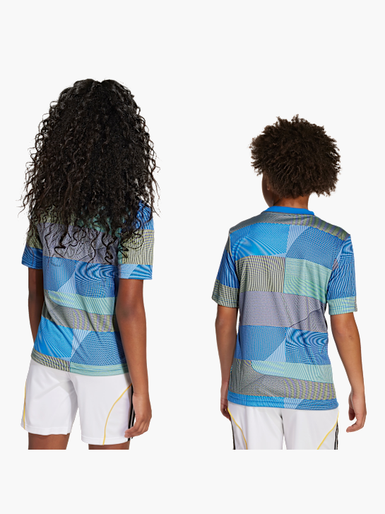 adidas Real Madrid 25/26 Kids Pre-Match Shirt Blau 141563 4