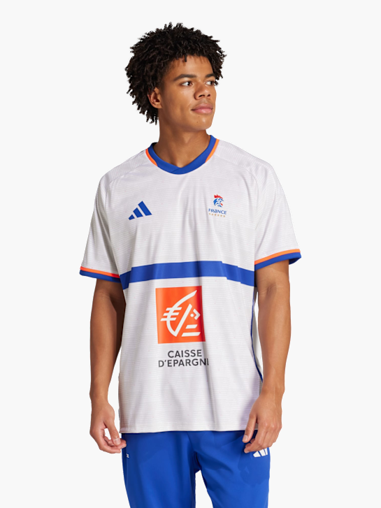 adidas Frankreich Handballtrikot Replica Weiß 142601 2