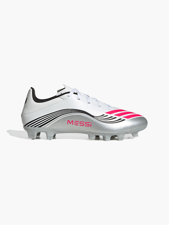 adidas F50 Messi Club Fußballschuh für Hart- und Aschenplätze Weiß 143159 1