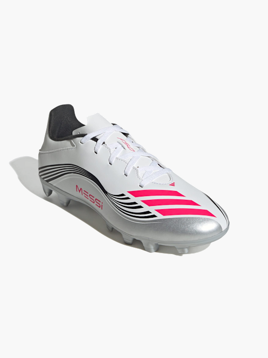 adidas F50 Messi Club Fußballschuh für Hart- und Aschenplätze Weiß 143159 2