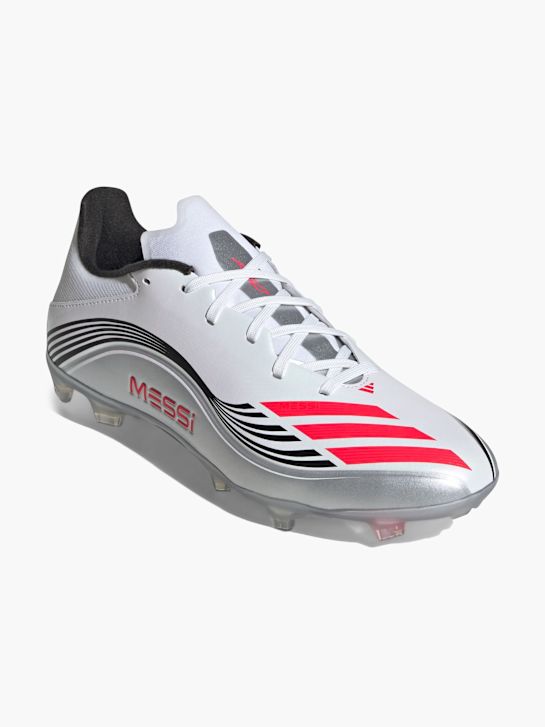 adidas F50 Messi League FG/MG Fußballschuh Weiß 133769 4
