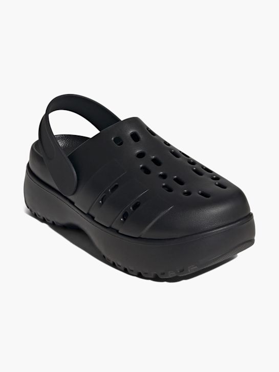 adidas Adilette Plateau-Clog Schwarz 133692 4