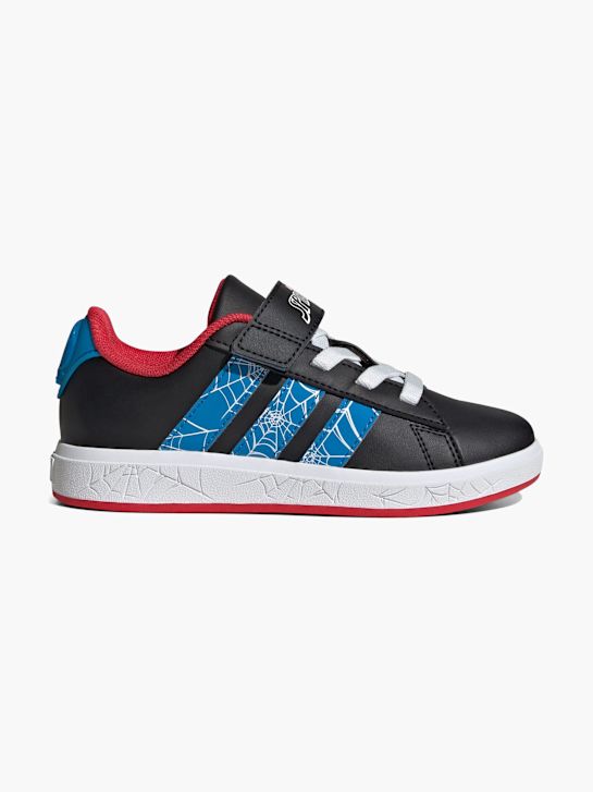 adidas adidas Marvel Spider-Man Grand Court Schuhe für Kinder Schwarz 133720 1