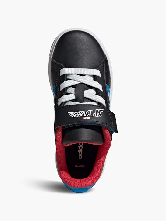 adidas adidas Marvel Spider-Man Grand Court Schuhe für Kinder Schwarz 133720 2