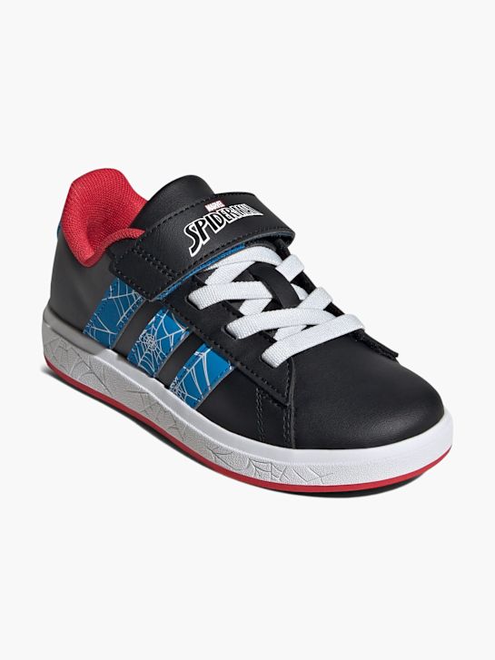 adidas adidas Marvel Spider-Man Grand Court Schuhe für Kinder Schwarz 133720 4
