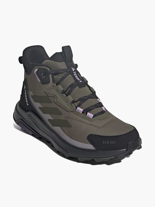 adidas Terrex Anylander Mid Rain.Rdy Wanderschuh Grün 133052 4