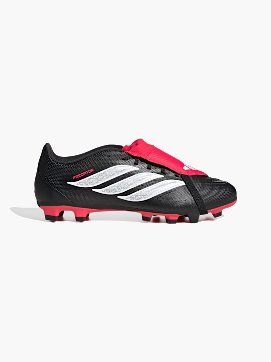 adidas PREDATOR CLUB Fußballschuh, feste/gemischte Böden, umschlagbare Zunge Schwarz 169107 1