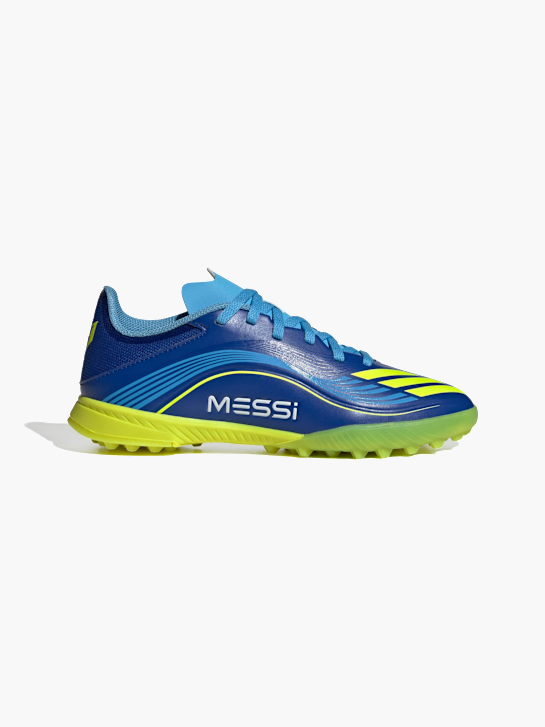 adidas F50 Messi League Kids TF Fußballschuh Blau 143164 1