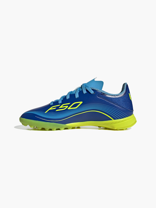 adidas F50 Messi League Kids TF Fußballschuh Blau 143164 3