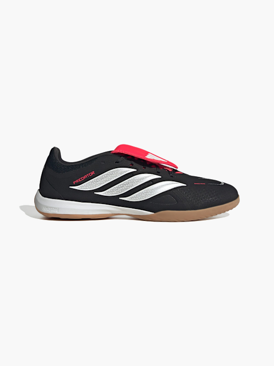 adidas PREDATOR LEAGUE Fußballschuh, Hallenböden, umschlagbare Zunge Schwarz 169343 1