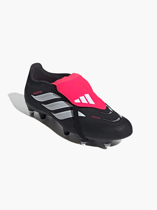adidas PREDATOR LEAGUE Fußballschuh mit umschlagbarer Zunge für weiche Böden Schwarz 169100 2