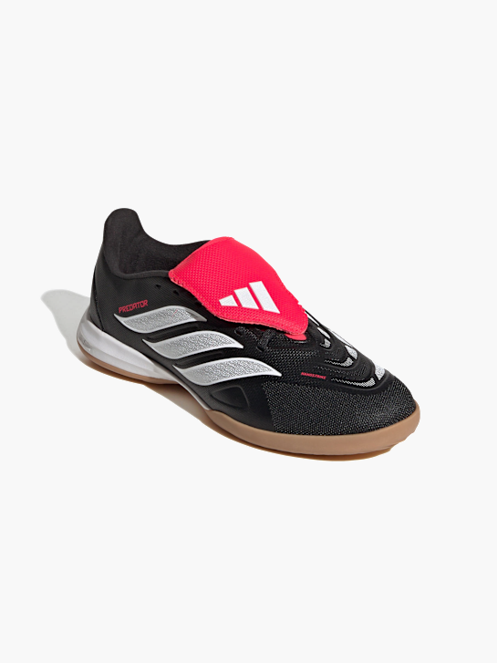 adidas Predator League Kids Fußballschuh, Hallenböden, umschlagbare Zunge Schwarz 169105 2