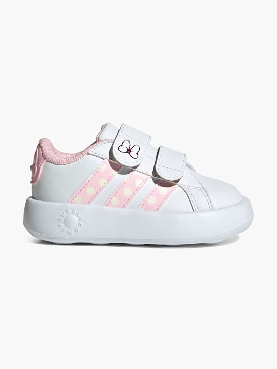 adidas adidas Disney Minnie Maus Grand Court Schuh Kinder Weiß 133713 1