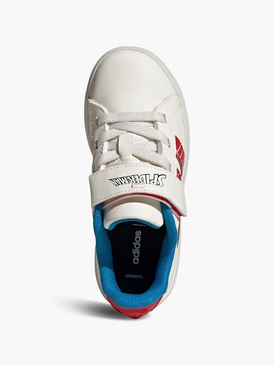 adidas adidas Marvel Spider-Man Grand Court Schuhe für Kinder Weiß 133721 2