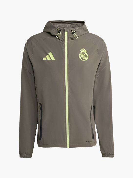 adidas Real Madrid Tiro 25 Competition Vis Tech Travel Jacke Grau 141222 1