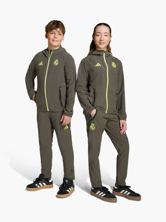 adidas Real Madrid Tiro 25 Competition Vis Tech Travel Hose für Kinder und Teens Grau 141215 2