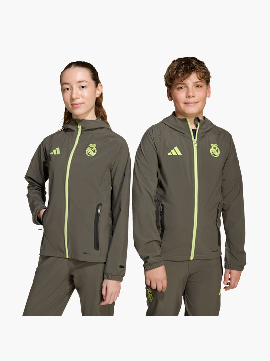 adidas Real Madrid Tiro 25 Competition Vis Tech Travel Kids Jacke Grau 141198 2