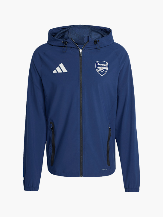 adidas Arsenal Tiro 25 Competition Vis Tech Travel Jacke Blau 143370 1