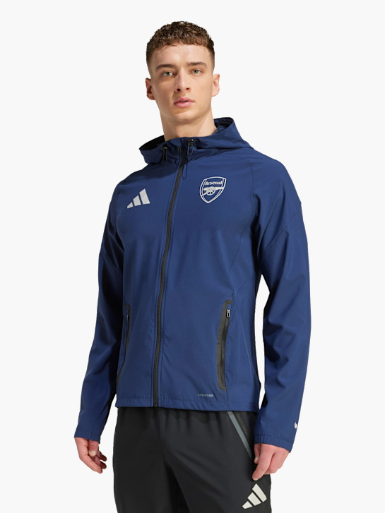 adidas Arsenal Tiro 25 Competition Vis Tech Travel Jacke Blau 143370 2