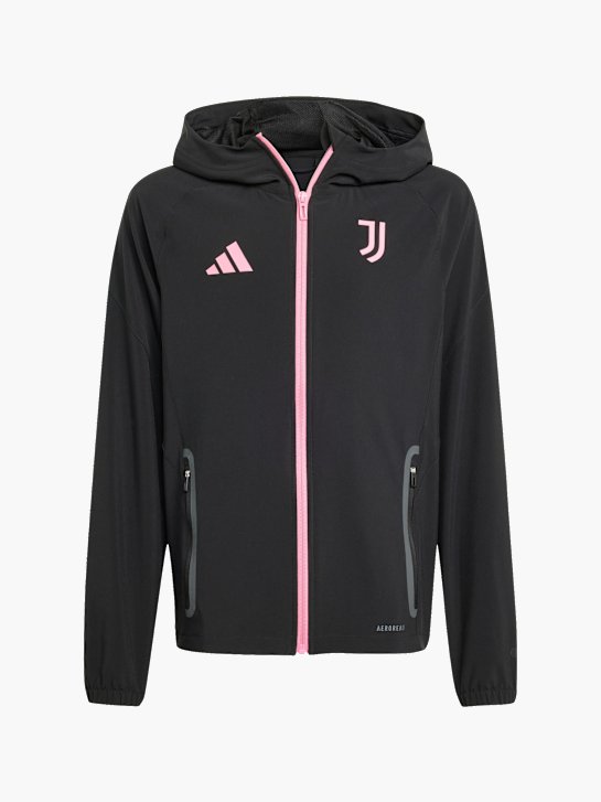 adidas Juventus Turin Tiro 25 Competition Vis Tech Kids Travel Jacke Schwarz 141231 1
