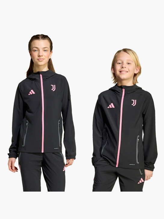 adidas Juventus Turin Tiro 25 Competition Vis Tech Kids Travel Jacke Schwarz 141231 2