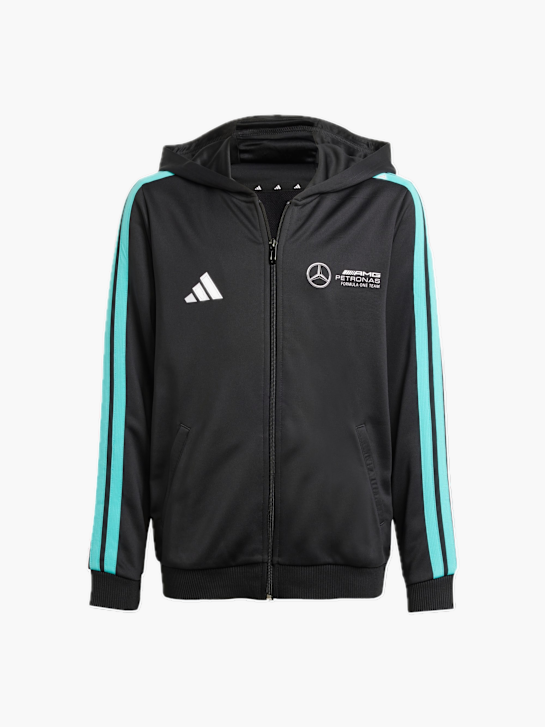 adidas MERCEDES - AMG PETRONAS FORMULA ONE TEAM DNA KAPUZENJACKE Schwarz 132998 1