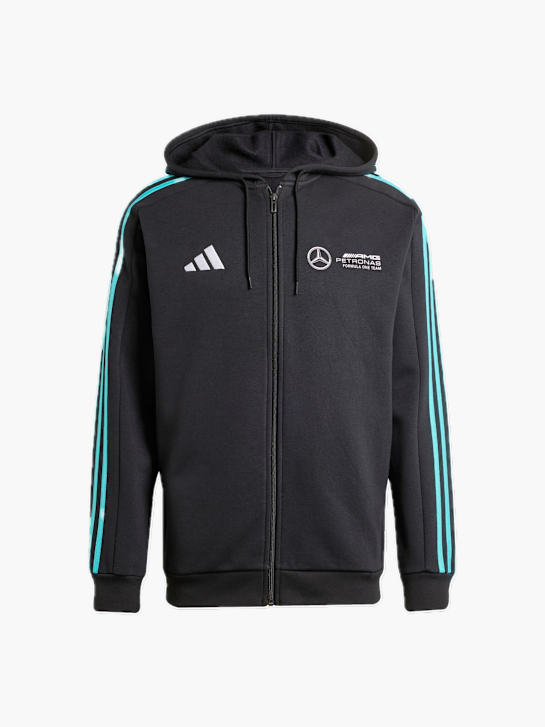 adidas MERCEDES - AMG PETRONAS FORMULA ONE TEAM DNA KAPUZENJACKE Schwarz 131667 1
