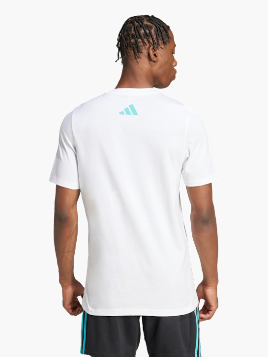 adidas Mercedes - AMG Petronas Formula One Team DNA Graphic T-Shirt Weiß 141249 3