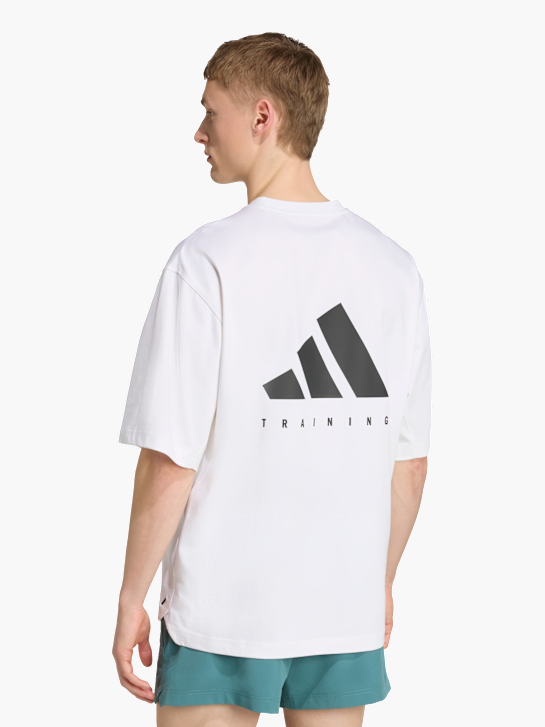 adidas PrimeLift Workout T-Shirt, Oversize Weiß 168770 3