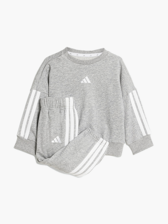 adidas Essentials Kids Jogginganzug Grau 132344 1