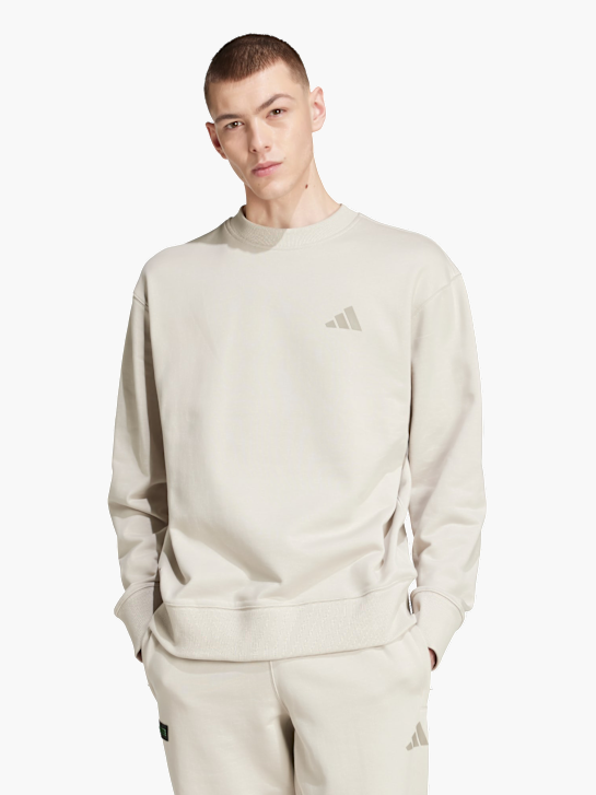 adidas MERCEDES - AMG PETRONAS FORMULA ONE TEAM PREMIUM SWEATSHIRT Beige 143378 2