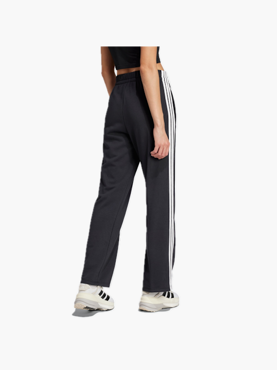 adidas Essentials 3-Streifen Open Hem French Terry Hose Schwarz 132052 3