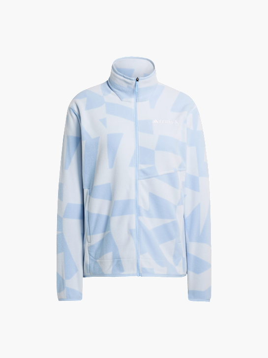 adidas Terrex Multi Printed Full-Zip Fleecejacke Blau 156225 1