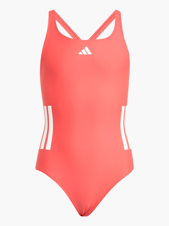 adidas 3-Streifen C-Back Kids Badeanzug Rot 142454 1