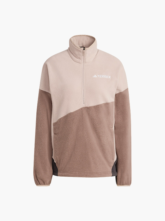 adidas TERREX Multi Climawarm Fleece-oberteil Braun 156445 1