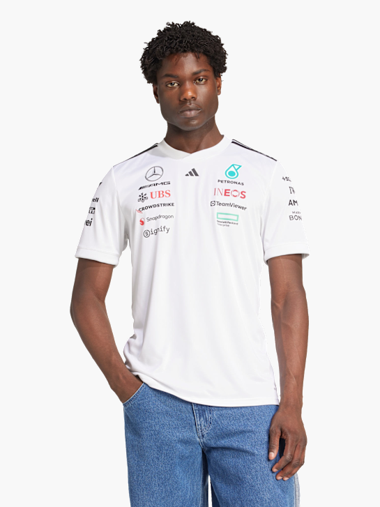 adidas Mercedes - AMG Petronas Formula One Team White Driver Trikot Weiß 141236 2