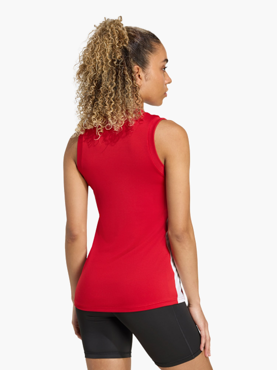 adidas Quickset ärmelloses Volleyballtrikot Rot 141272 3