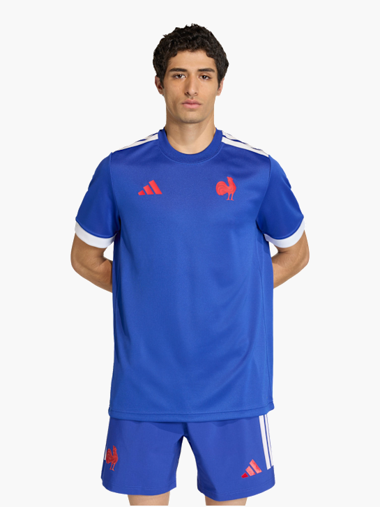adidas Frankreich Rugby Replica Home Fan-T-Shirt Blau 168779 3