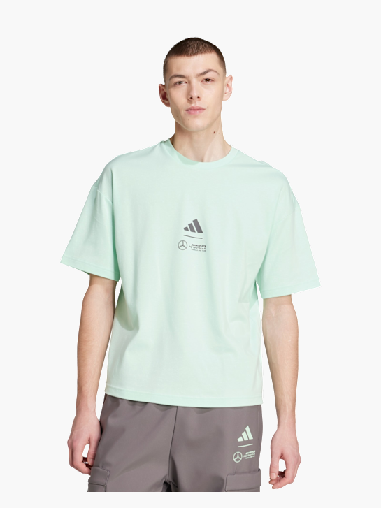 adidas Mercedes - AMG Petronas Formula One Team Premium Woven T-Shirt Grün 143348 2