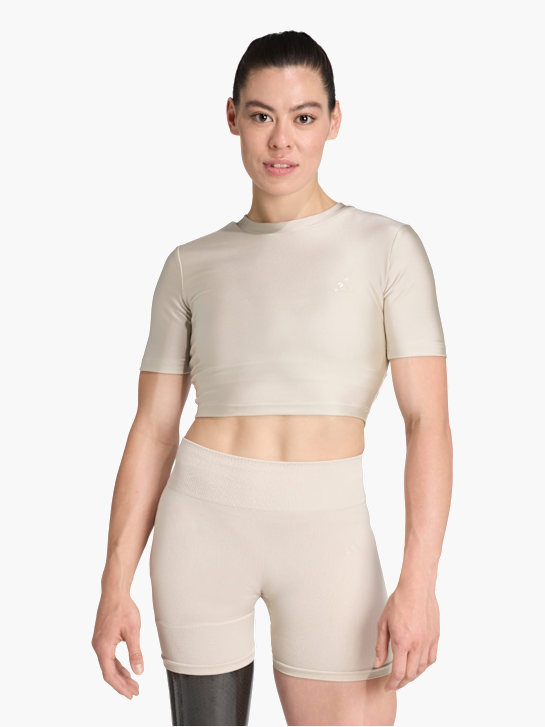 adidas Workout Essentials T-Shirt Glanz Beige 142229 2