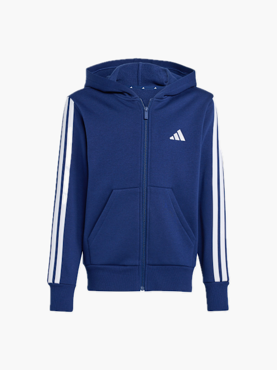adidas Essentials Kids Kapuzenjacke Blau 132349 1