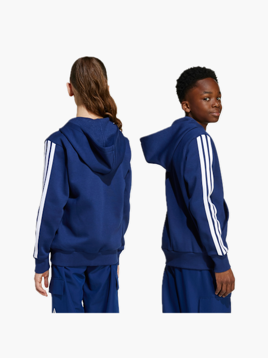 adidas Essentials Kids Kapuzenjacke Blau 132349 3