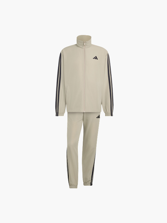 adidas 3-STREIFEN WOVEN TRAININGSANZUG Braun 156379 1