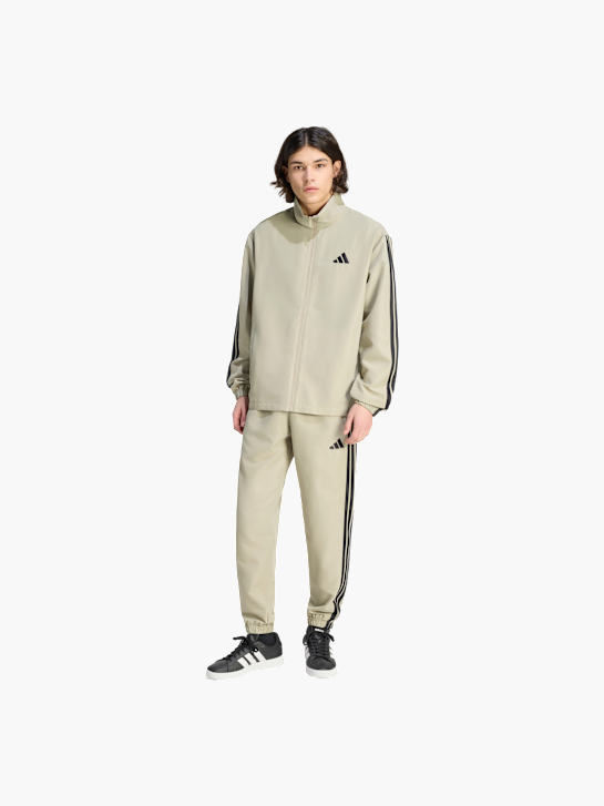 adidas 3-STREIFEN WOVEN TRAININGSANZUG Braun 156379 2
