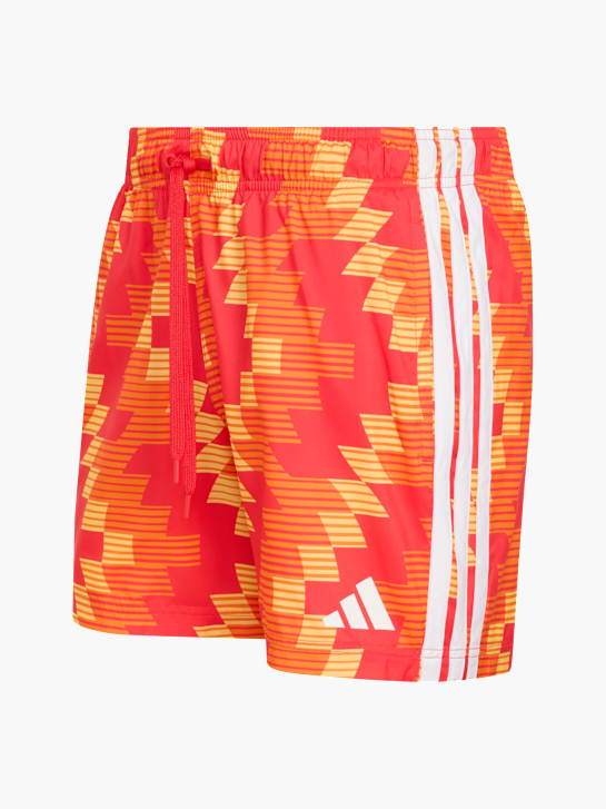 adidas 5-Inch&nbsp;Badeshorts mit fußball-inspirierter Grafik Orange 157390 1