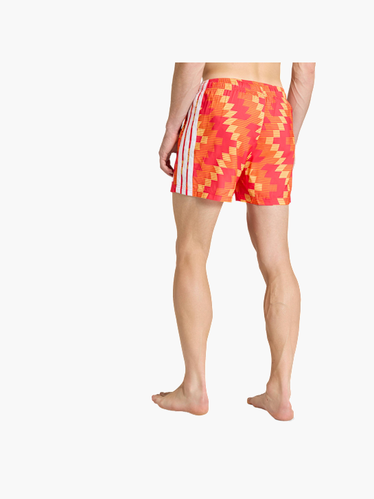 adidas 5-Inch&nbsp;Badeshorts mit fußball-inspirierter Grafik Orange 157390 3