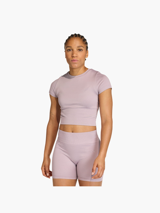 adidas Workout Essentials Knit Baby T-Shirt Lila 156778 2