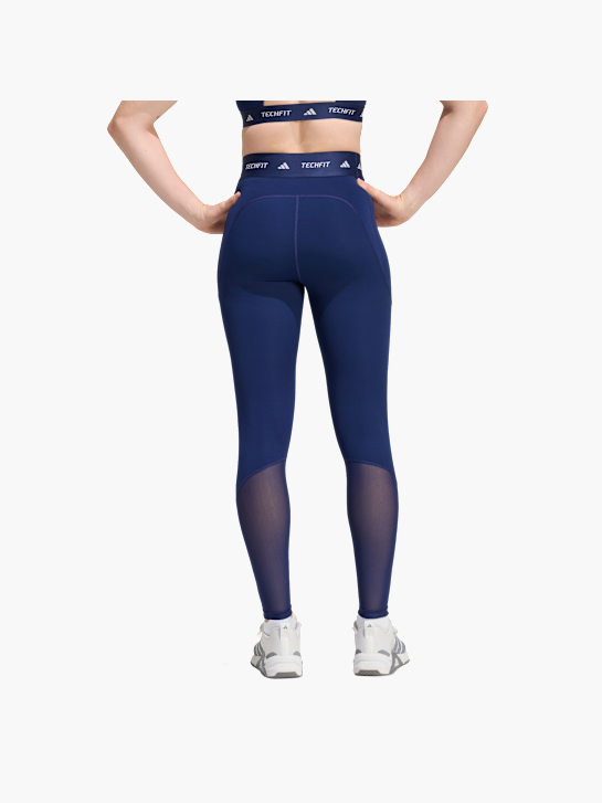 adidas TECHFIT Stash Pocket Full-Length Leggings Blau 156242 3