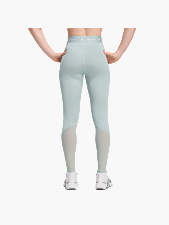 adidas TECHFIT Stash Pocket Full-Length Leggings Mint 156243 3