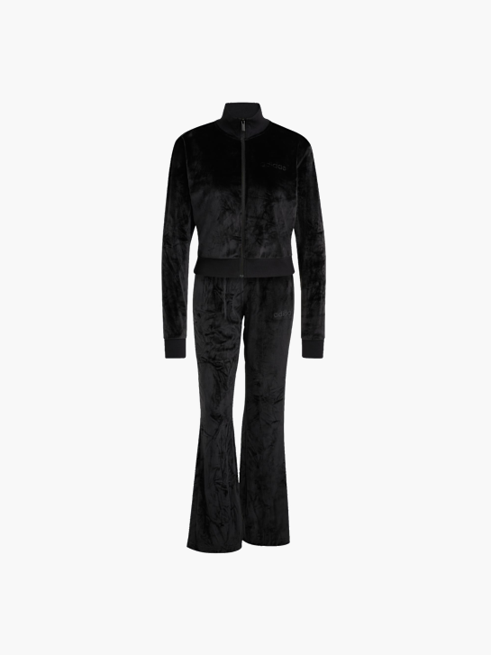 adidas Glam Velvet Trainingsanzug Schwarz 156611 1